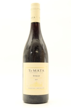 (1) 2017 Te Mata Estate Vineyards Syrah, Hawke's Bay