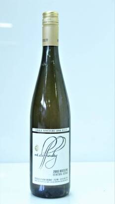 (1) 2003 Mt Difficulty 'Long Gully' Riesling, Central Otago