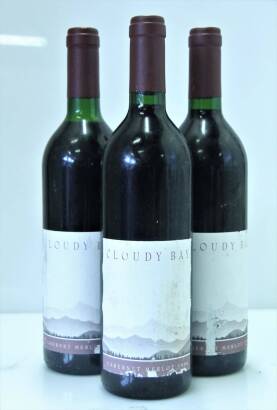 (3) 1994 Cloudy Bay Cabernet Sauvignon/Merlot, Marlborough