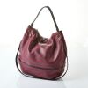 Furla 2-Way Leather Tote - Burgundy