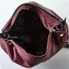 Furla 2-Way Leather Tote - Burgundy - 2