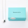 Tiffany & Co, Sterling Silver Roman Cross Pendant on 40cm Silver Chain with Box - 2