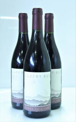 (3) 1998 Cloudy Bay Pinot Noir, Marlborough