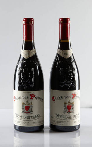 (2) 2006 Clos de Pape Chateauneuf du Pape