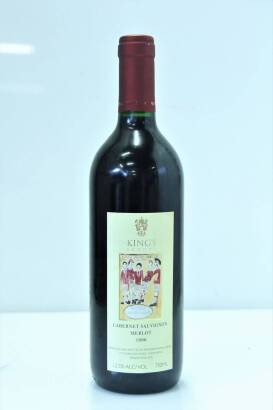 (1) 1996 Kings School Cabernet Sauvignon/Merlot