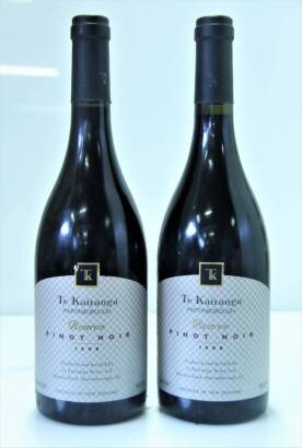 (2) 1998 Te Kairanga Reserve Pinot Noir, Martinborough