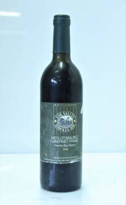 (1) 1992 Esk Valley Merlot/Malbec/Cabernet Franc, Hawkes Bay&nbsp;