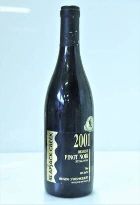 (1) 2001 Olssen's 'Slapjack Creek' Reserve Pinot Noir, Central Otago