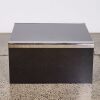 A Pieranglo Gallotti For Galotti And Radice Black Glass Coffee Table, Italy c1970s - 2
