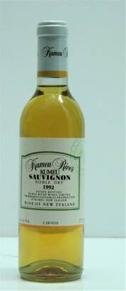 (1) 1992 Kumeu River Noble Dry Sauvignon 375ml, Kumeu