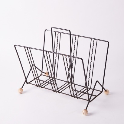 A Mid Century Magazine Rack