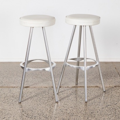 A Pair Of Thonet Barstools