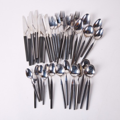 A Mid-Century Eldan Cutlery Set 43Pc, Japan