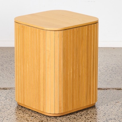 A Palliser Linear Oak Side Table