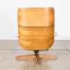 A Plycraft Lounge Chair and Ottoman - 2
