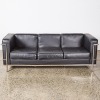 A Le Corbusier Style LC2 3 Seater Sofa