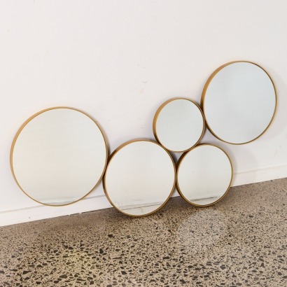 A MCM Bubble Wall Hung Mirror