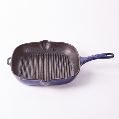 A Chasseur Cast Iron Grill Pan