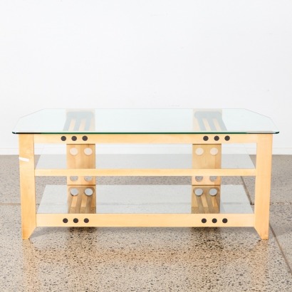 Glass Topped Table
