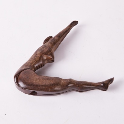 A Diving Woman Nut Cracker