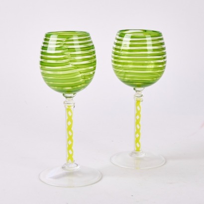 A Pair of John Penman Goblets