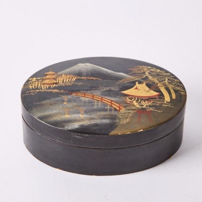 An Early Japanese Lacquered Box