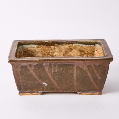 A Rectangular Vintage Bonsai Pot