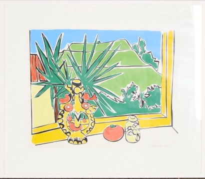 CLAUDIA POND EYLEY Maungawhau and Mexican Still Life