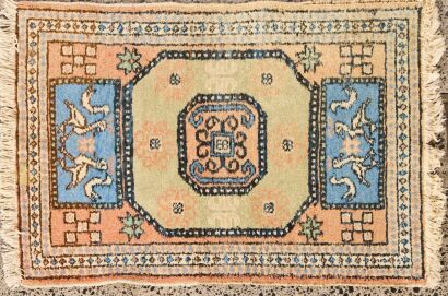 A Small Decorative Persian Rug