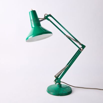 A Green Superlux Anglepoise