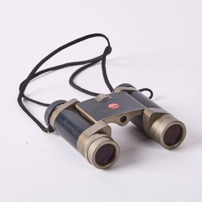 A Pair of Leica Trinovid Binoculars in Dual Carry Bag
