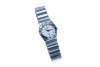 A Lady's stainless steel Constellation wristwatch, Omega. Quartz. 26mm. Ref: 15723000. Cal.1456. Cream dial, applied baton numerals, case, dial, movement and bracelet signed. Box and papers.