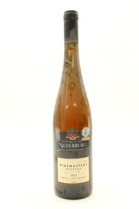 (1) 2013 Nederberg The Winemasters Special Late Harvest, South Africa