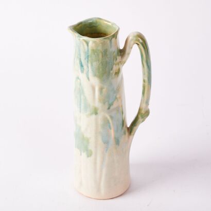 An Ambrico Twig Handle Jug