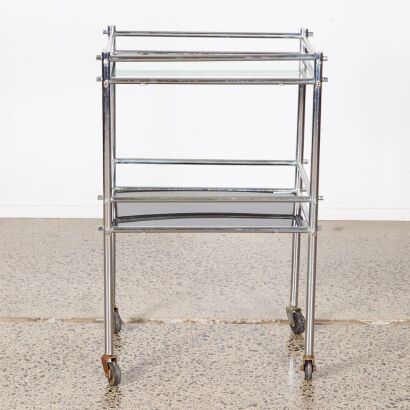 A Glass Drinks Trolley