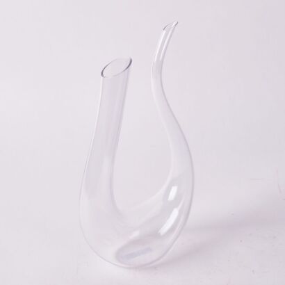 A U Shaped Wine Decanter