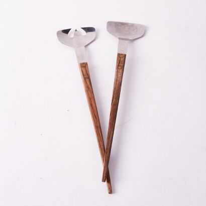 A Pair Of Mid Century Salad Servers