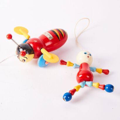 A Genuine Buzzy Bee And Mary Lou Doll