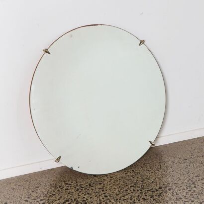 A Magis Italy Round Mirror