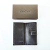 Gucci Long Black Leather Wallet with Box - 2