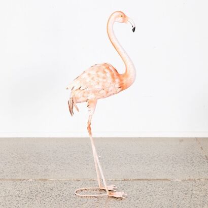 A Press Metal Flamingo