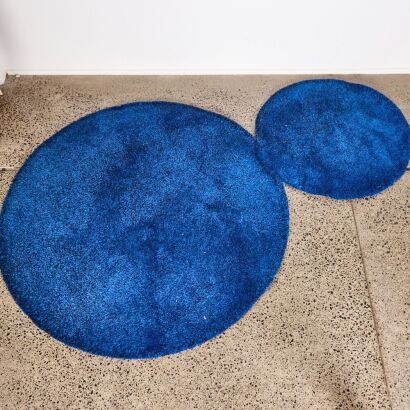 A Double Circle Rug By Cronz