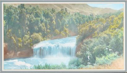 A Large Whites Aviation Ruakaka Falls Print