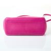 Fendi, Mini Peekaboo Magenta Nappa Leather Bag - 2