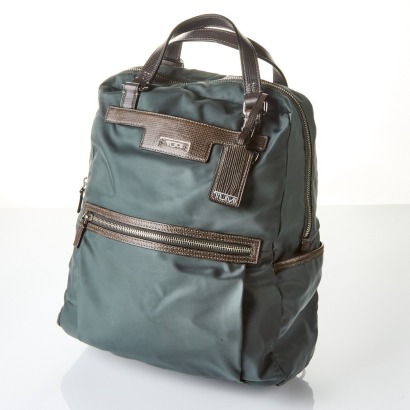 Tumi Grey Nylon Backpack