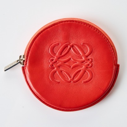 Loewe Round Leather Coin Purse