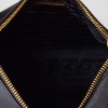 Prada, Black Saffiano Re-edition 2005 Hobo Bag with Box - 3