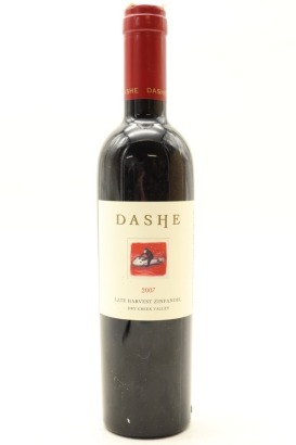 (1) 2007 Dashe Cellars Late Harvest Zinfandel, Dry Creek Valley, 375ml