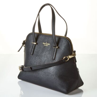 Kate Spade Black Saffiano Leather Two Way Tote Bag