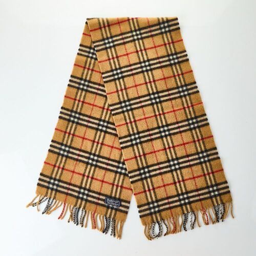 Burberry 100% Lambswool Scarf